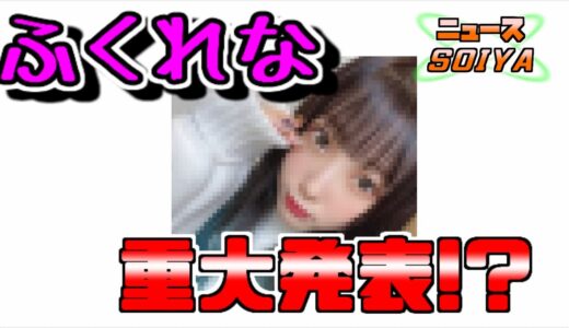 ふくれなが重大発表するらしいので予想してみた【ニュースSOIYA】