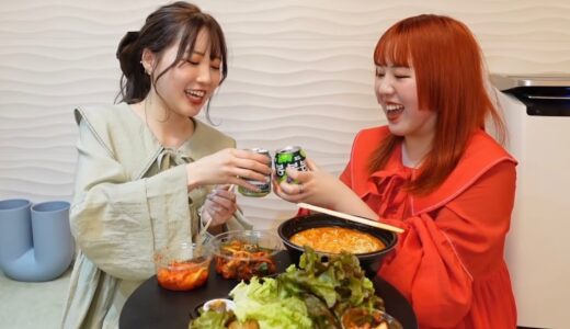 ふくれなと韓国料理を爆食いする